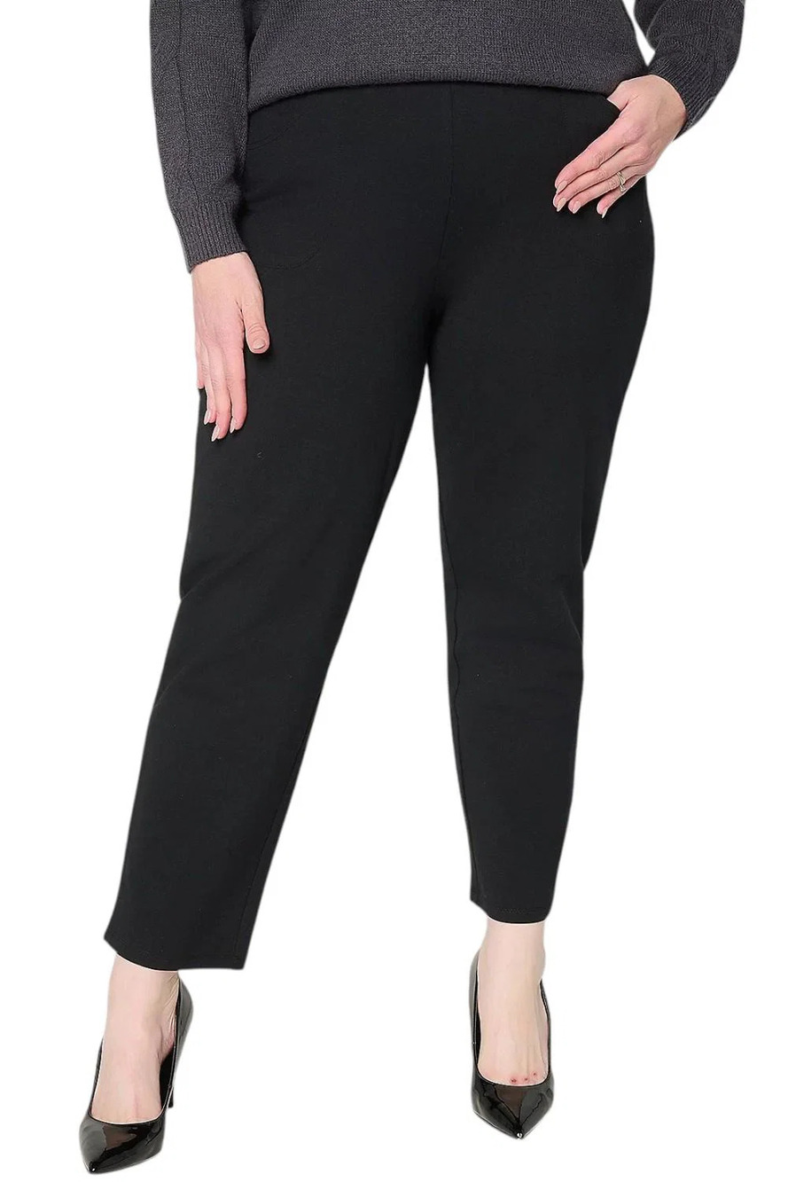 Women with Control Women's Slim Leg Pants Black - Regular